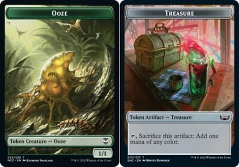 Treasure #15 // Ooze (1/1 - token)