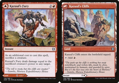 Kazuul's Fury // Kazuul's Cliffs