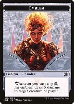 Chandra, Torch of Defiance Emblem (token)