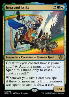 Inga and Esika (foil)