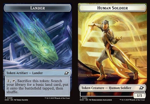Lander #8 // Human Soldier (token)
