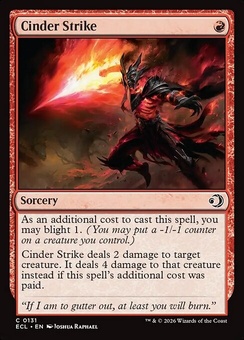 Cinder Strike (foil)