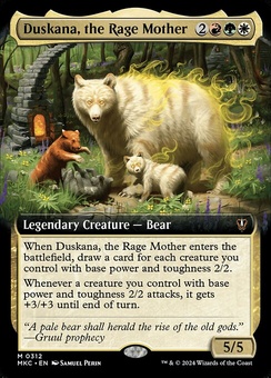 Duskana, the Rage Mother (extended art)