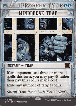 Mindbreak Trap (borderless showcase foil)