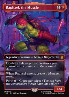 Raphael, the Muscle (borderless foil)