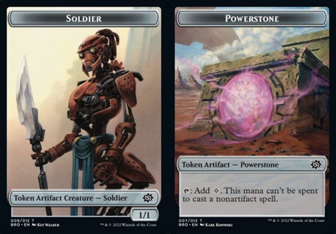 Soldier #9 // Powerstone (token foil)