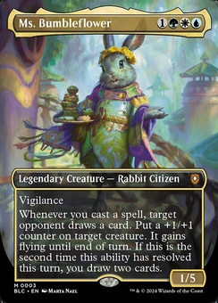 Ms. Bumbleflower (borderless foil)