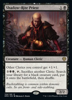 Shadow-Rite Priest (promo pack stamp)
