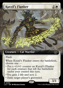 Kutzil's Flanker (extended art foil)