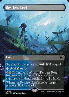 Restless Reef (borderless foil)