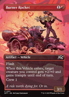 Burner Rocket (borderless foil)
