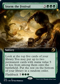 Storm the Festival (extended art)