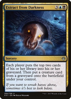 Extract from Darkness (E01 mystery booster)