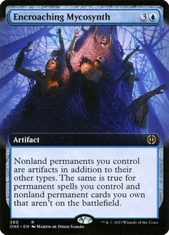 Encroaching Mycosynth (extended art foil)