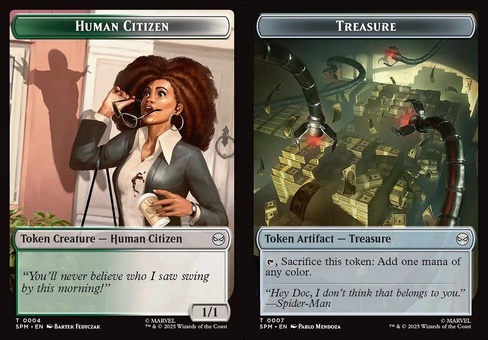 Human Citizen // Treasure (token foil)