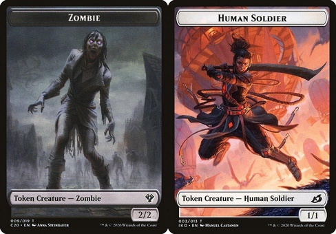 Zombie // Human Soldier #3 (token)