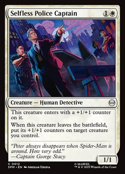 Selfless Police Captain (foil)