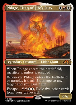 Phlage, Titan of Fire's Fury (etched)