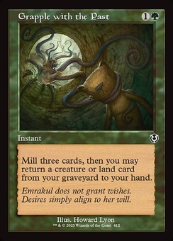 Grapple with the Past (retro foil)