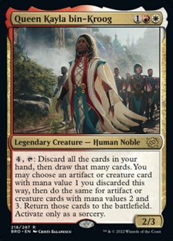 Queen Kayla bin-Kroog (foil)