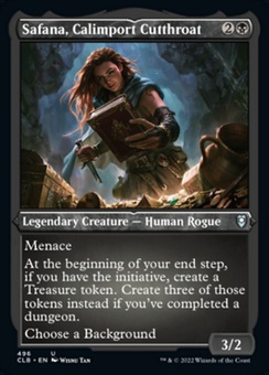 Safana, Calimport Cutthroat (etched foil)
