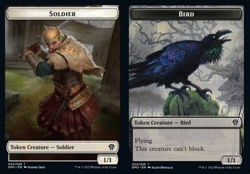 Soldier // Bird #6 (token - foil)