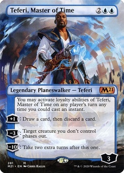 Teferi, Master of Time (borderless)