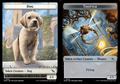 Dog // Thopter #20 (token foil)