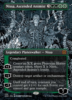 Nissa, Ascended Animist (borderless)