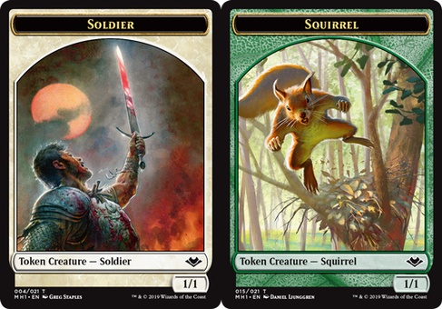 Soldier // Squirrel (token)