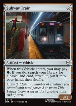 Subway Train (foil)