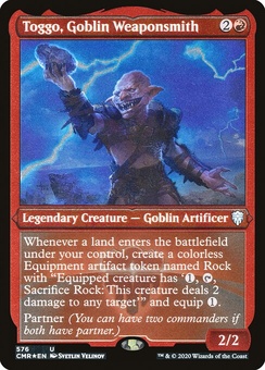Toggo, Goblin Weaponsmith (etched foil)