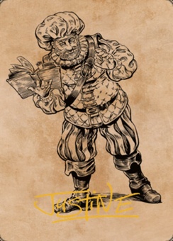 Volo, Itinerant Scholar (showcase, art series - signed)