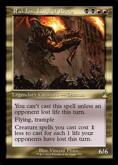 Rakdos, Lord of Riots (retro foil)