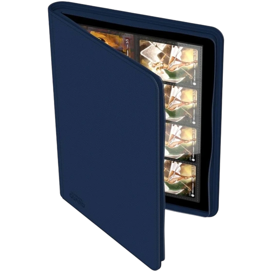Ultimate Guard Zipfolio XenoSkin 16-Pocket Blue