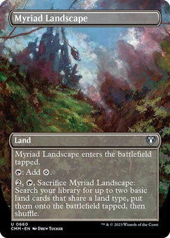 Myriad Landscape (borderless foil)