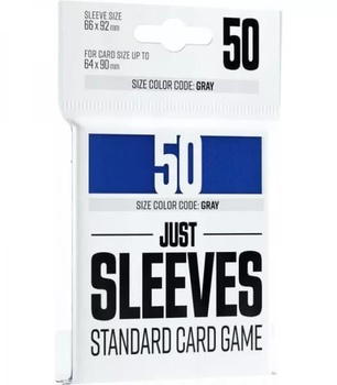 Gamegenic Just Sleeves - Blue (50ks)