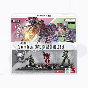 Zeon's Rush Starter Deck ST03A (Gunpla) (předobjednávka 11.7.) Zeon's Rush Starter Deck ST03A (Gunpla) (předobjednávka 11.7.)