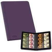 Ultimate Guard Zipfolio XenoSkin 16-Pocket Purple