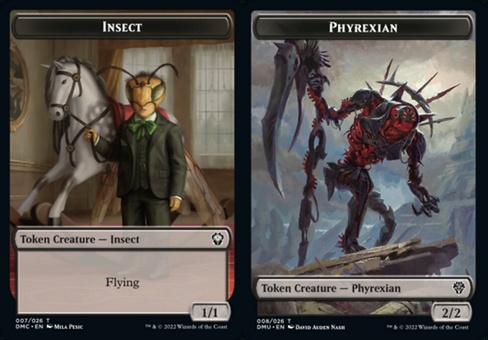 Insect // Phyrexian (token - foil)