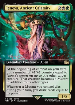 Jenova, Ancient Calamity (extended art)