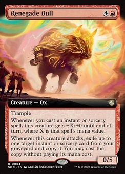 Renegade Bull (extended art)