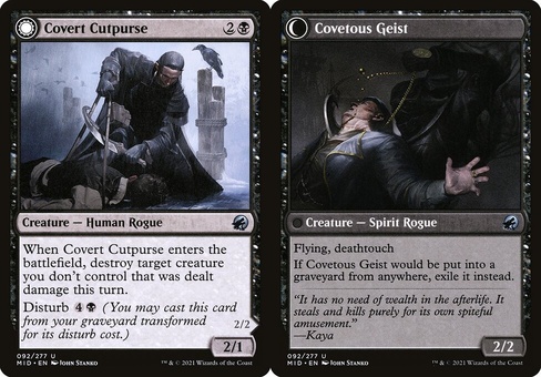 Covert Cutpurse // Covetous Geist