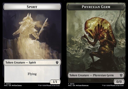 Spirit // Phyrexian Germ (token)