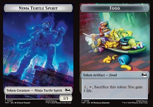 Ninja Turtle Spirit // Food (token)