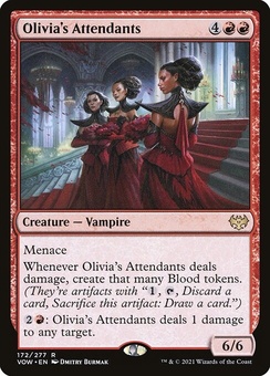 Olivia's Attendants (foil)