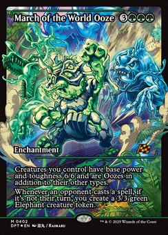 March of the World Ooze (showcase foil)
