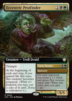Eccentric Pestfinder // Turn Stones (extended art)