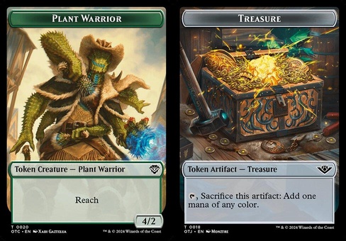 Plant Warrior // Treasure (token)