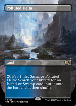 Polluted Delta (borderless foil)